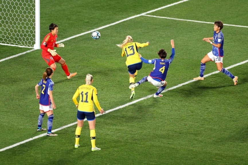 Trực tiếp World Cup nữ 2023: Nhật Bản 0-1 Thụy Điển 312604