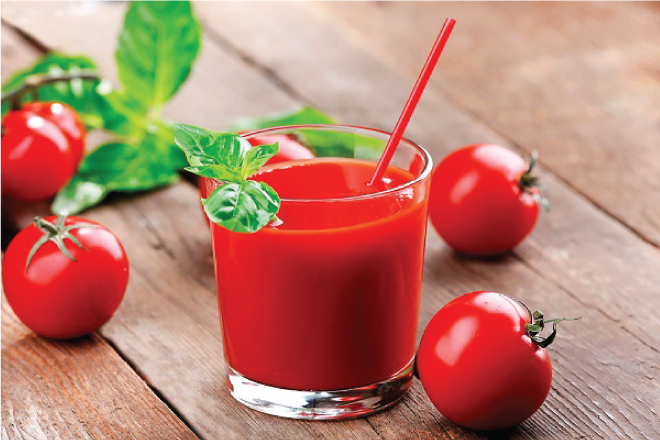 Nước ép cà chua giàu chất chống Oxy hóa tốt cho bệnh tuyến giáp