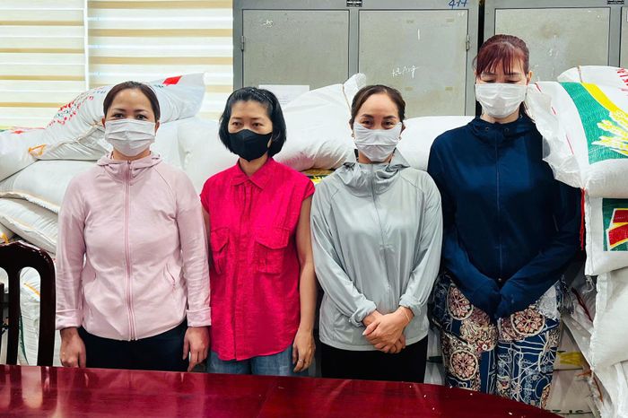 4 bị can liên quan vụ án. Ảnh: M.T.