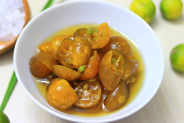 tắc chưng đường phèn mật ong