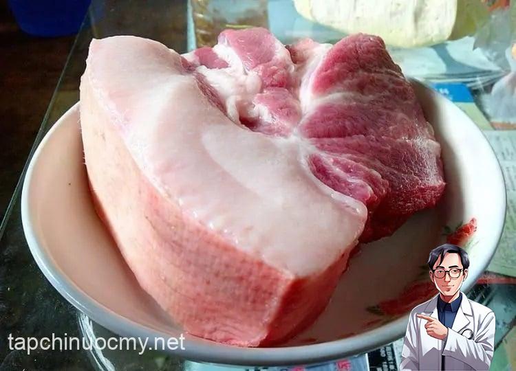 Vùng cổ cũng là nơi mà lợn thường được tiêm thuốc.