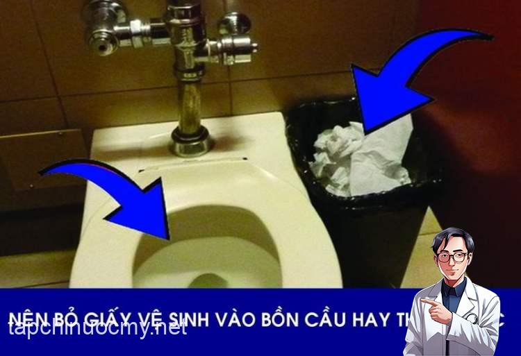 Giấy vệ sinh nên vứt vào thùng rác hay bồn cầu? Hóa ra 90% làm sai