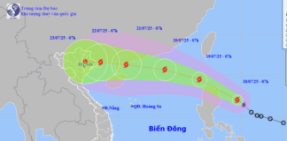 Bão Wipha sau khi vào Biển Đông có thể mạnh cấp 11-12, khả năng cao ảnh hưởng đến nước ta