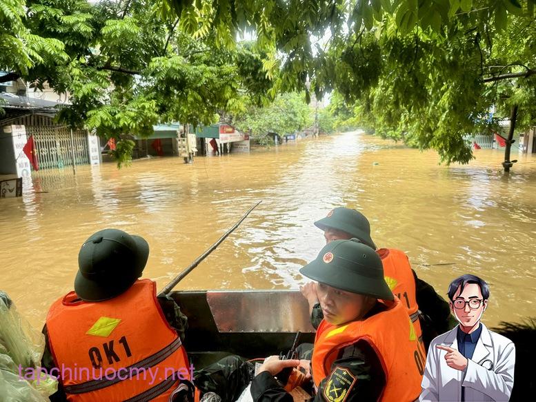 Thái Nguyên: Nỗ lực hỗ trợ người dân vùng ngập lũ- Ảnh 1.