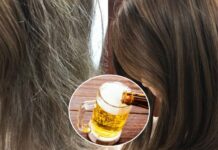 Cách gội đầu, ủ tóc bằng b:ia giúp giảm rụng, kích thích tóc con mọc không ngừng