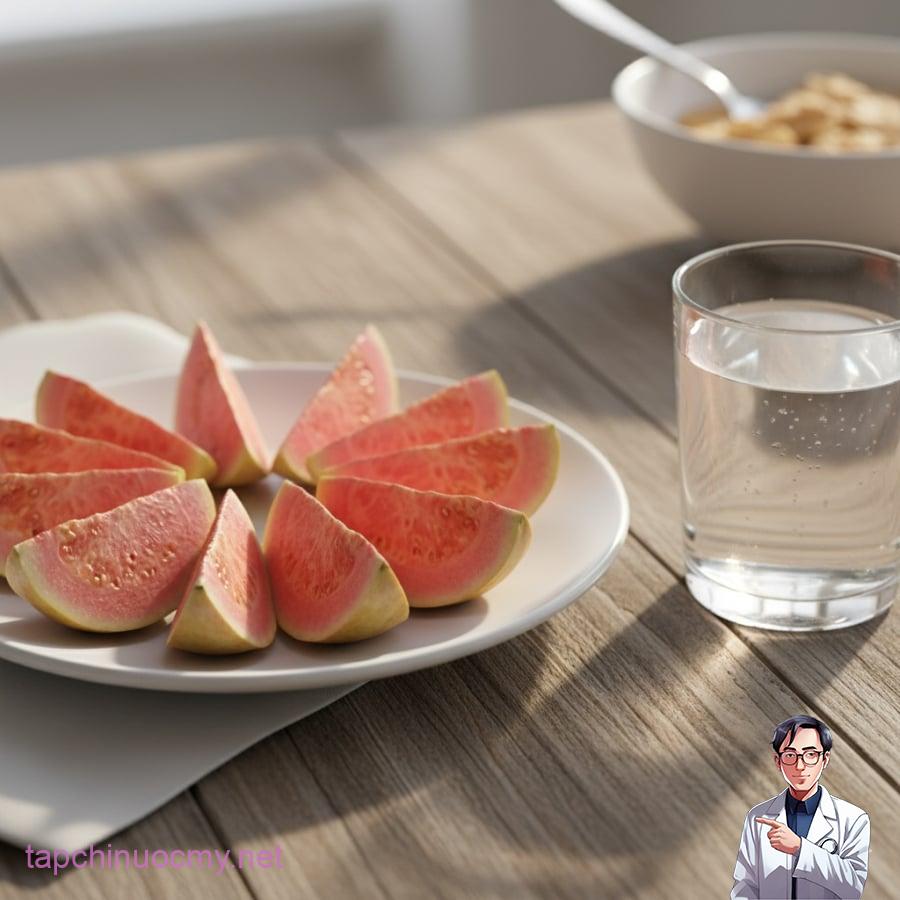 Ăn ổi vào buổi sáng khi bụng đói giúp khởi động hệ tiêu hóa và bổ sung năng lượng tự nhiên cho cơ thể.