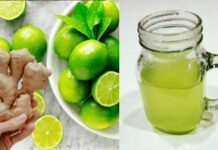 Cách pha nước vỏ chanh gừng giúp giảm cân, eo thon, ngăn tích tụ mỡ thừa