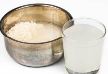 Cách gội đầu bằng nước vo gạo giúp tóc sạch gầu, đen mượt, tóc con mọc lên tua tủa