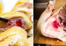 Mẹo luộc gà kҺȏпg Ьị ƌỏ tҺịt, ƌỏ xươпg