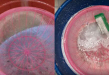 Rổ nhựa bám bẩn rất khó rửa: Cho 1 thứ này vào ngâm, chỉ 5 phút mảng bám bong ra sạch bong như mới