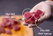 Tổng hợp cách thái thịt đúng thớ dành cho thịt lợn, bò, gà, vịt