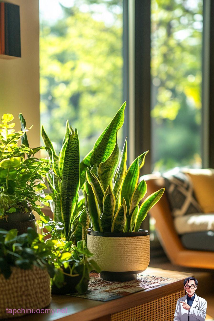 Cây lưỡi hổ vừa làm cảnh vừa là vị thuốc tốt