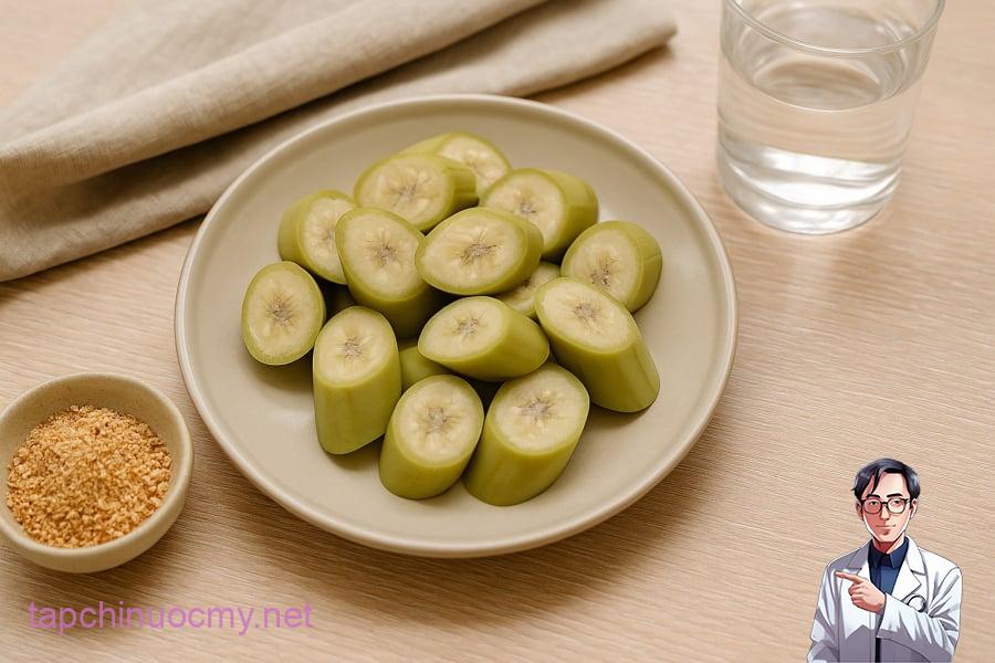 Mỗi tuần vài bữa chuối xanh – bí quyết giữ dáng, khỏe ruột, ổn định đường huyết.