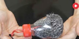 Đặt miếng bùi nhùi thép cọ nồi vào chai nhựa nhận lợi ích bất ngờ, chỉ người thông minh mới biết