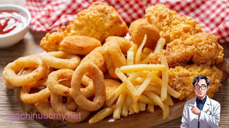 Đồ chiên rán không nên ăn nhiều nhất là bữa sáng