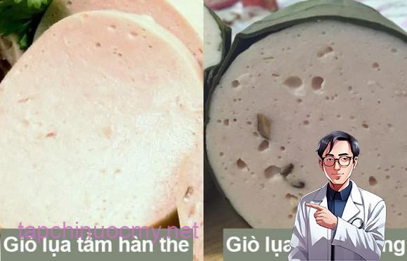giò chả, giò chả có hàn the, hàn the, kiến thức 