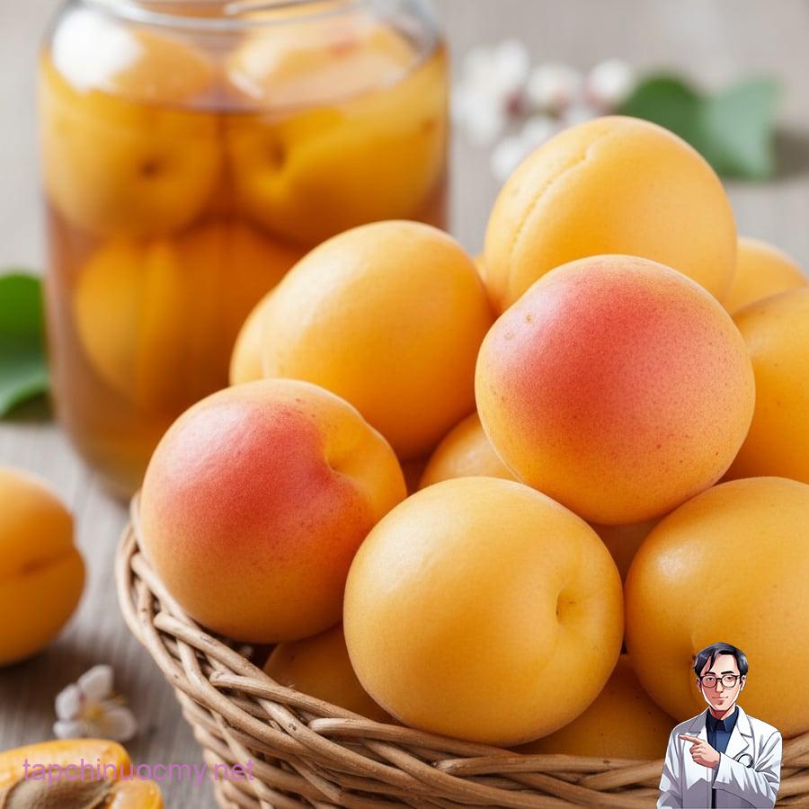 Mơ tươi đầu mùa – giòn, chua thanh, dễ chế biến thành nước mơ, siro, ô mai.