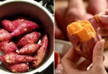 Luộc khoai lang đừng chỉ cho nước lã, thêm 1 thìa này, củ nào cũng bở, ngọt lừ