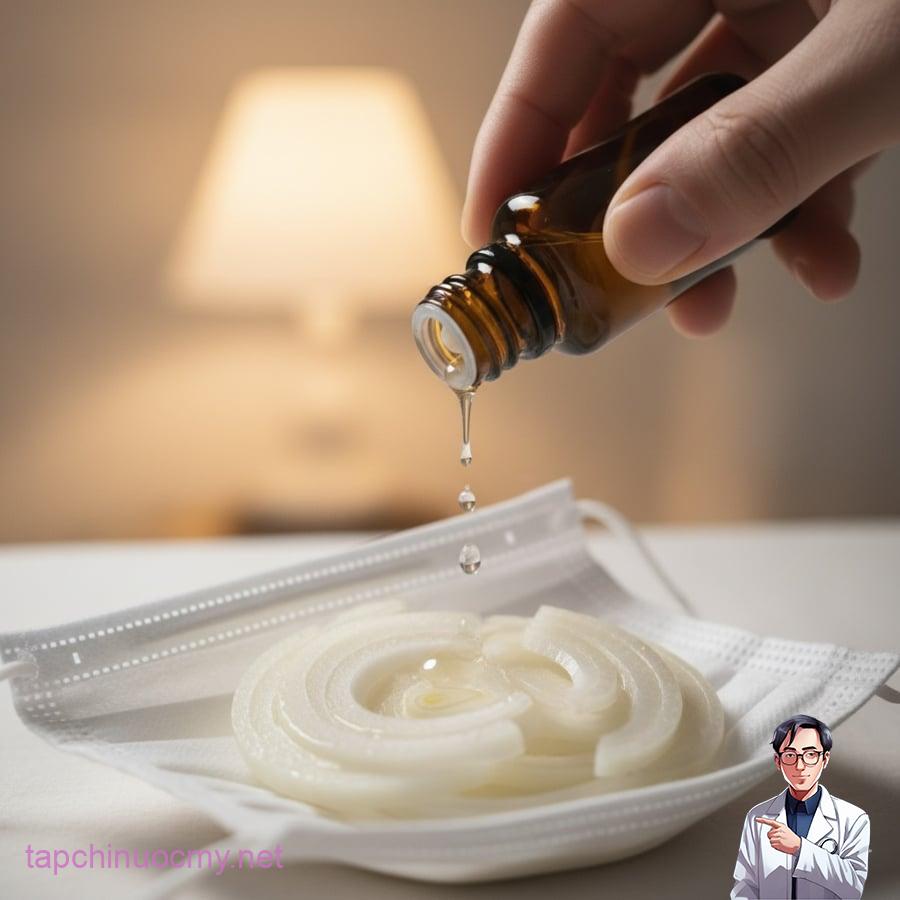 Tạo 'túi thơm' hành tây và dầu gió đơn giản giúp ngủ ngon và xua đuổi muỗi hiệu quả.