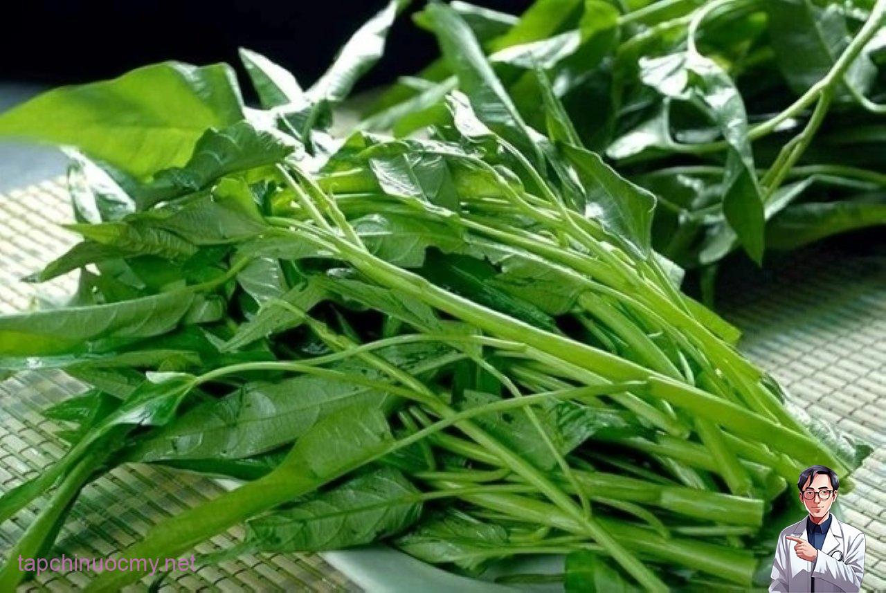 Những người viên loét dạ dày không nên ăn rau muống