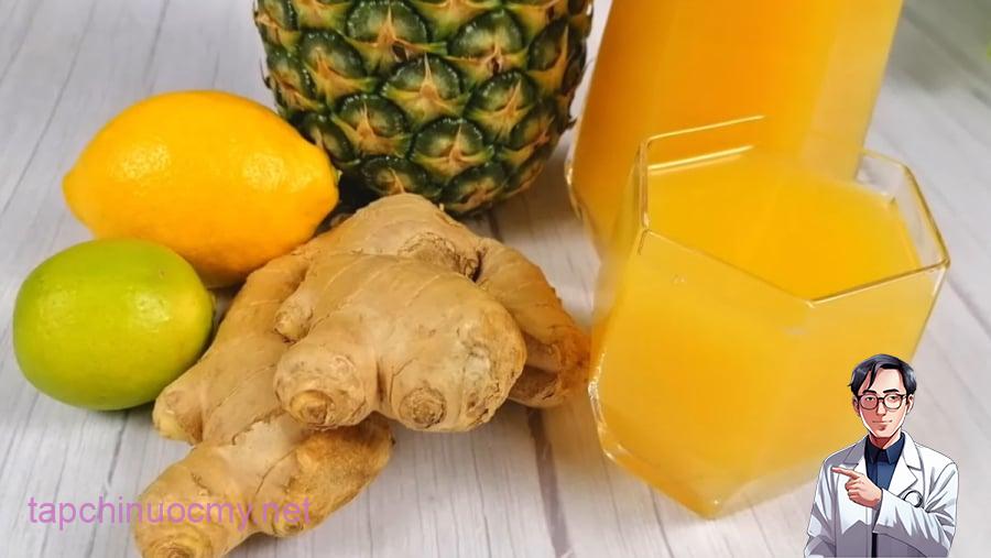 Sinh tố dứa gừng