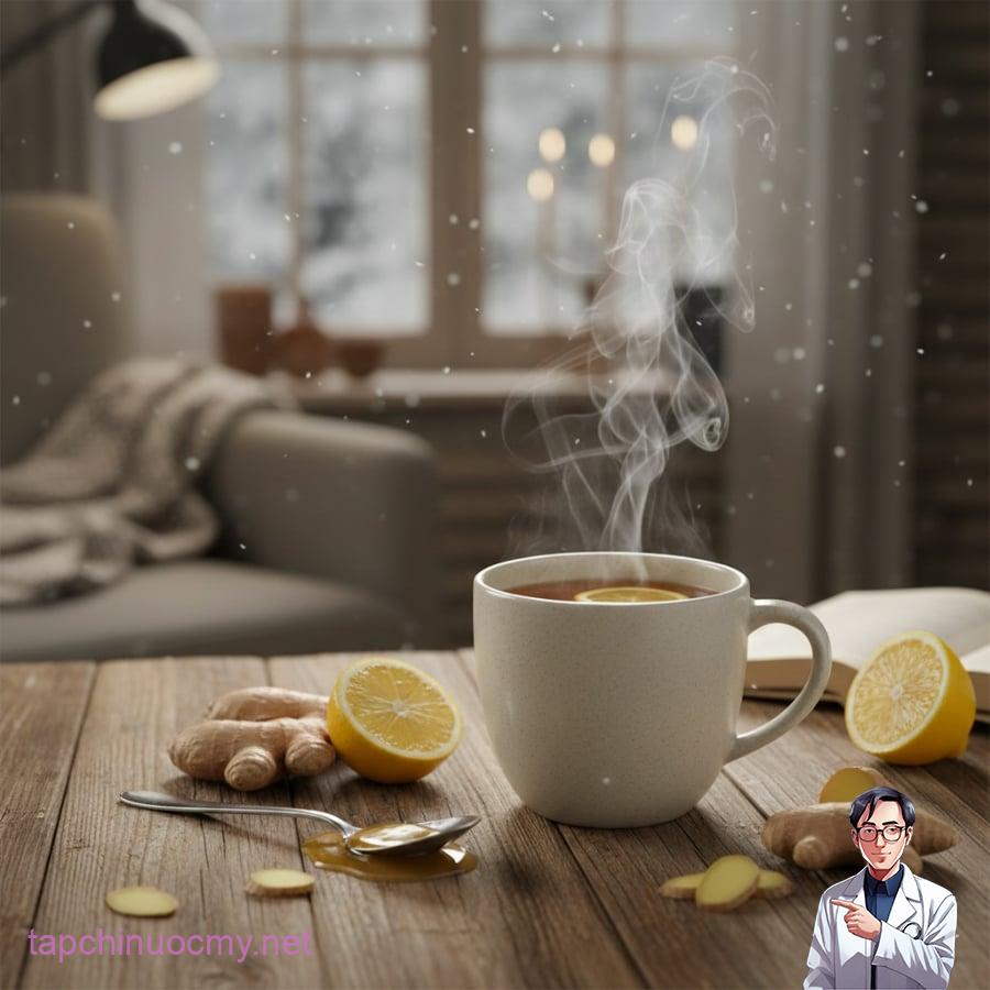 Thức ᴜṓng ấm giúp giải ᵭộc gan, tăng tuần hoàn máu và giữ cơ thể ấm trong mùa ʟạnh.