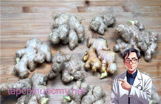 cách chọn mua gừng, nấu ăn, mẹo vặt