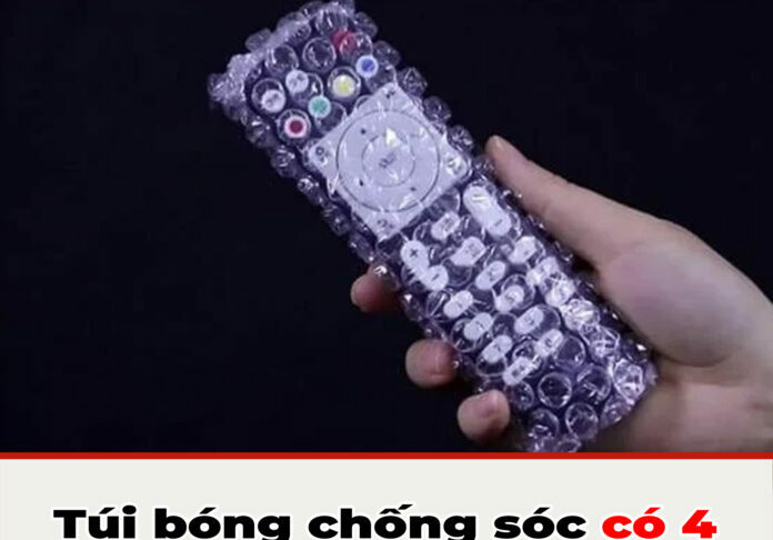 Túi bóng chống sóc có 4 công dụng quý, đừng vội vứt đi kẻo tiếc hùi hụi