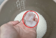Bỏ 2 viên đá lạnh vào nồi cơm công dụng “vàng 10”, ai đọc xong cũng muốn thử