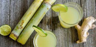 Cách uống nước mía chanh gừng giúp giảm cân, eo thon gọn