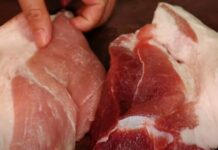 Mua thịt lợn chọn miếng có màu đậm hay nhạt mới là thịt tươi ngon?