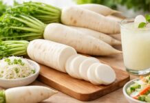 Cách dùng Củ Cải Trắng để hỗ trợ giảm cân nhanh, thải độc và làm đẹp da