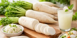 Cách dùng Củ Cải Trắng để hỗ trợ giảm cân nhanh, thải độc và làm đẹp da