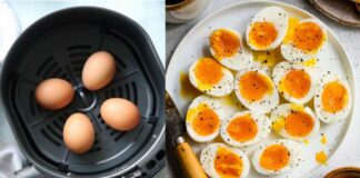 Làm trứng lòng đào dẻo thơm bằng nồi chiên không dầu, đảm bảo thành công nhờ mẹo này