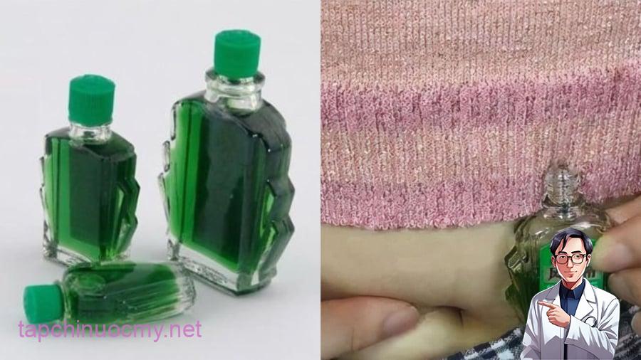 Việc nhỏ dầu gió vào rốn kết hợp với việc massage nhẹ nhàng xung quanh rốn trước khi ngủ sẽ giúp cải thiện tiêu hóa, tránh lạnh bụng.