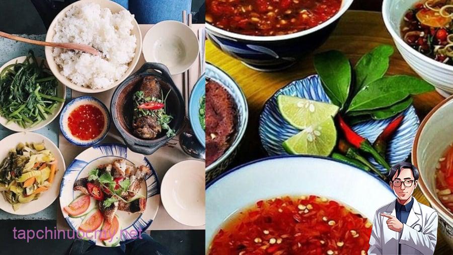 Dùng chung bát nước mắm có thể tăng nguy cơ hiễm vi khuẩn gây bệnh dạ dày