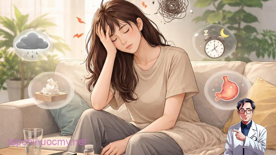 Dễ mệt dù không làm việc nặng thì cần chú ý