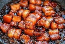 Thường xuyên thắng đường kho thịt có hại sức khoẻ không?