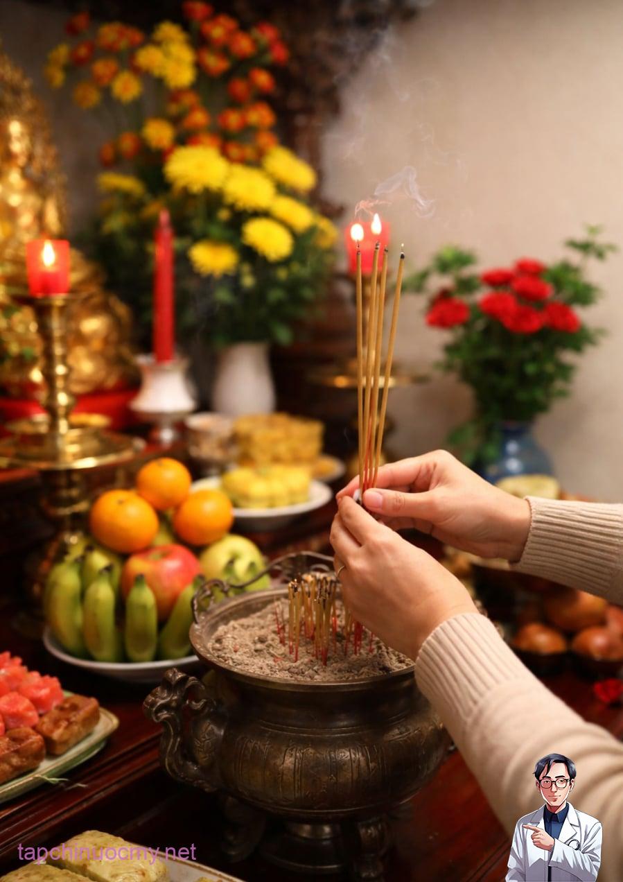 Thắp hương buổi tối có thể gọi âm hồn vào nhà