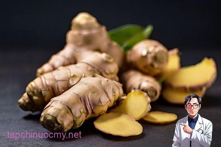 Gừng mang tính cay, ấm, giúp kích thích tiêu hóa