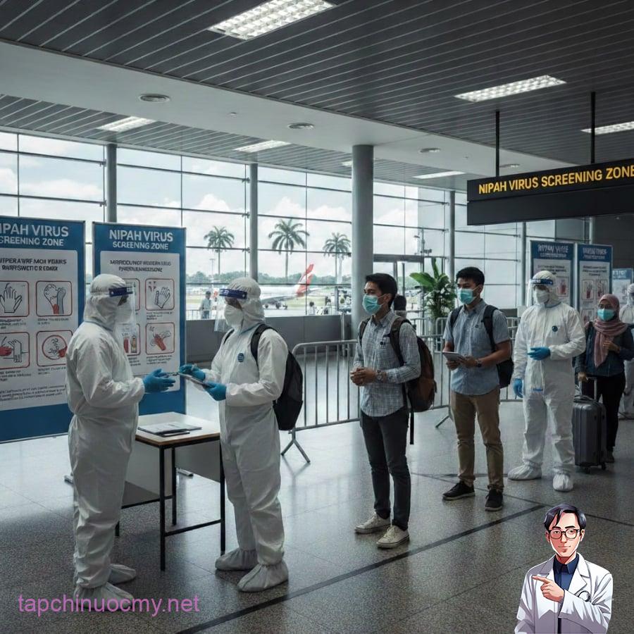 Các quốc gia châu Á tăng cường giám sát y tế tại cửa khẩu nhằm phòng nguy cơ lây lan virus Nipah.