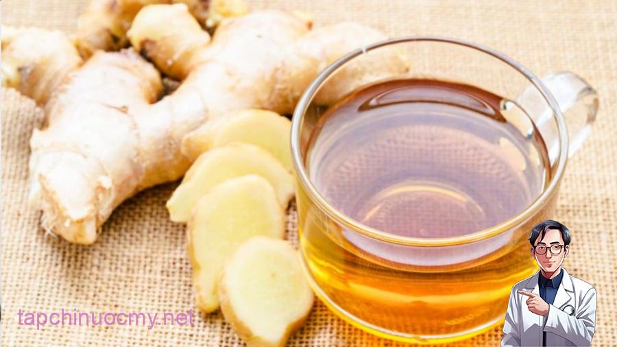 Trà gừng chứa nhiều dưỡng chất có tác dụng mở rộng mạch máu não, ngăn ngừa nguy cơ thiếu mão não.