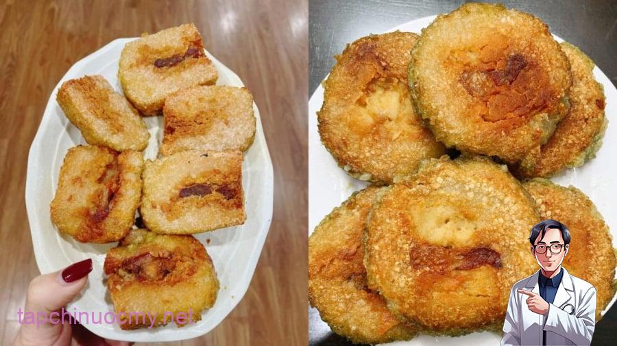 Khi rán bánh chưng, bạn ⱪhȏng cần sử dụng quá nhiḕu dầu mỡ.