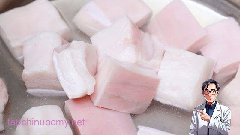 Mỡ heo không nên ăn nhiều dễ gây bệnh 