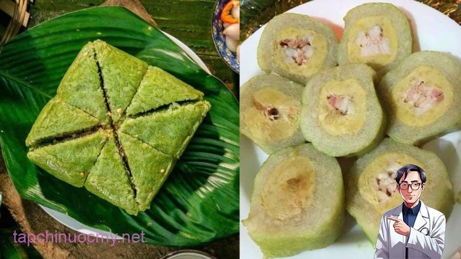 Bánh chưng, bánh tét được làm từ gạo nếp nên khá khó tiêu và có thể gây ra tình trạng khó tiêu, đầy bụng, trào ngược.