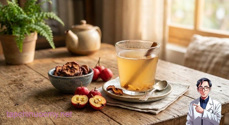 Nước táo gai – thức uống giá rẻ, dễ pha, được nhiều người dùng để hỗ trợ ổn định huyết áp và bảo vệ mạch máu.