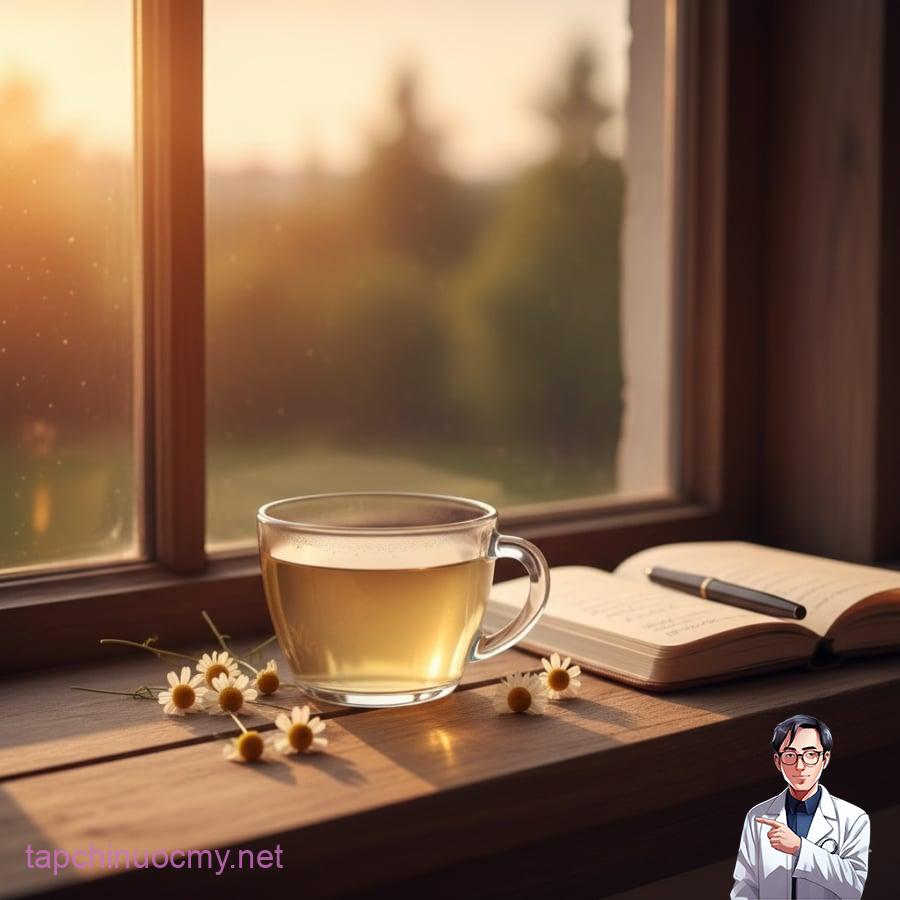 Trà hoa cúc có thể hỗ trợ thư giãn, cải thiện giấc ngủ khi nhịp sinh hoạt bị xáo trộn.