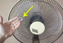 Mẹo làm sạch quạt điện không cần tháo khung, chỉ 5 phút là sạch bong như mới