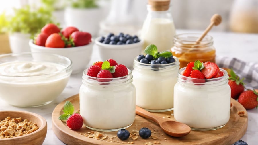 Sữa chua tốt cho sức khoẻ nhưng không phải ăn lúc nào cũng tốt