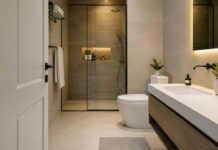 Nên đóng hay mở cửa nhà vệ sinh khi không dùng?